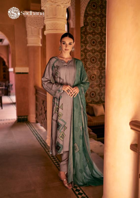 sadhana fashion hayat muslin silk shop trendy suit online at affordable prices