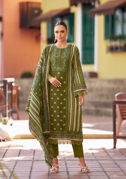 the hermitage bagh vol 1 jam satin classy look fancy salwar kameez