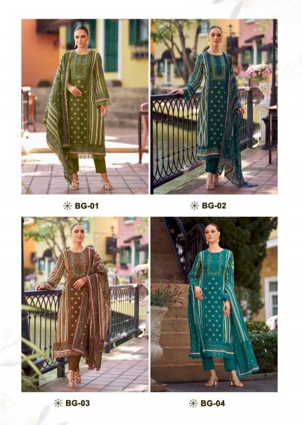 the hermitage bagh vol 1 jam satin classy look fancy salwar kameez