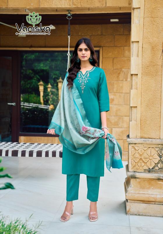 vaniska colourpix fitoor vol 2 roman simar fully stitch big size modern salwar suit 