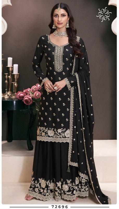 vinay kuleesh saayori thread work designer unstitch suit for womens 