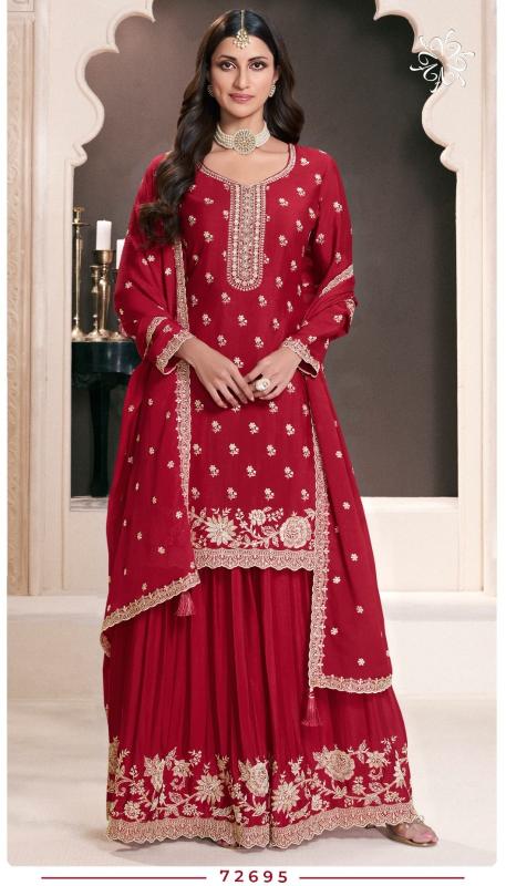 vinay kuleesh saayori thread work designer unstitch suit for womens 