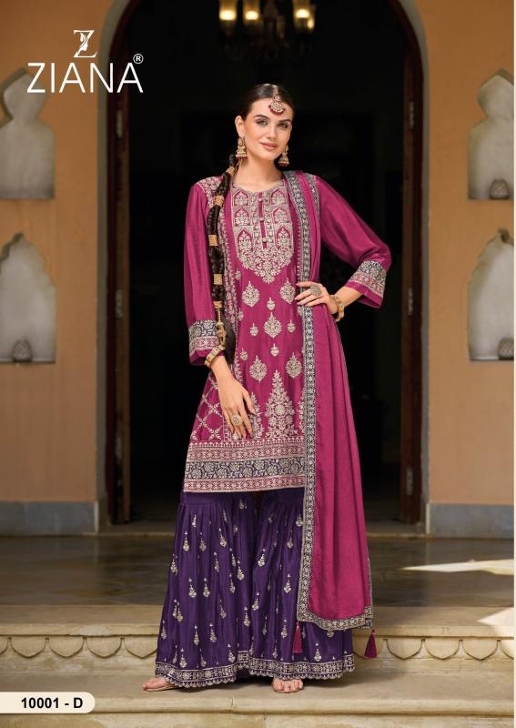 ziana 10001 designs colors readymade modern pakistani 3pcs dress 