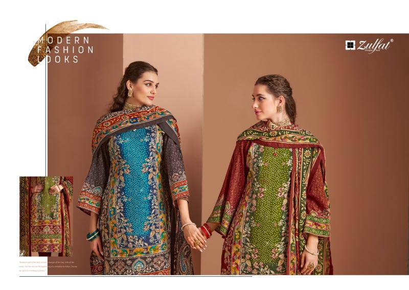 zulfat designer raabta vol 3 jam cotton full stitch big size party wear suits for women