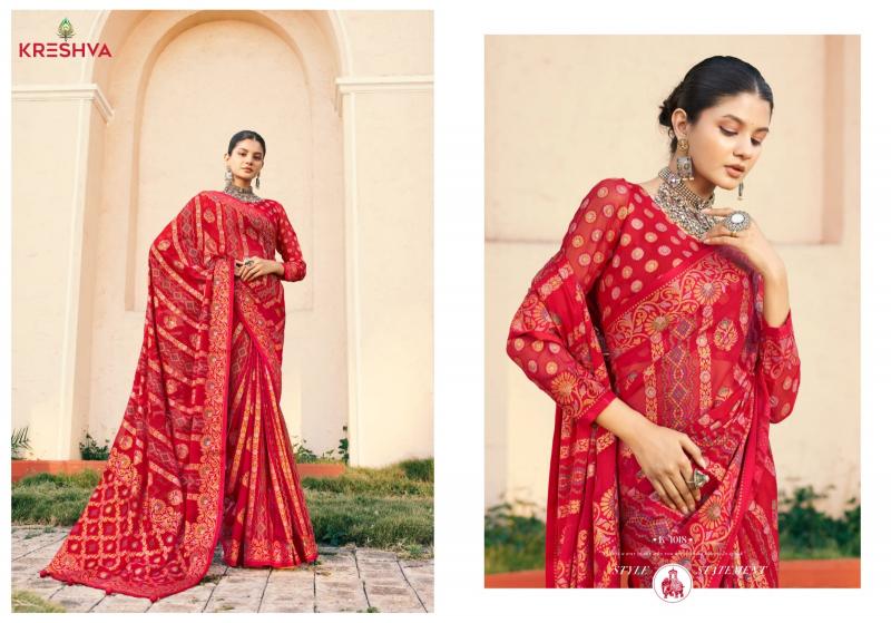 akshara by kreshva georgette shop trendy sarees online 