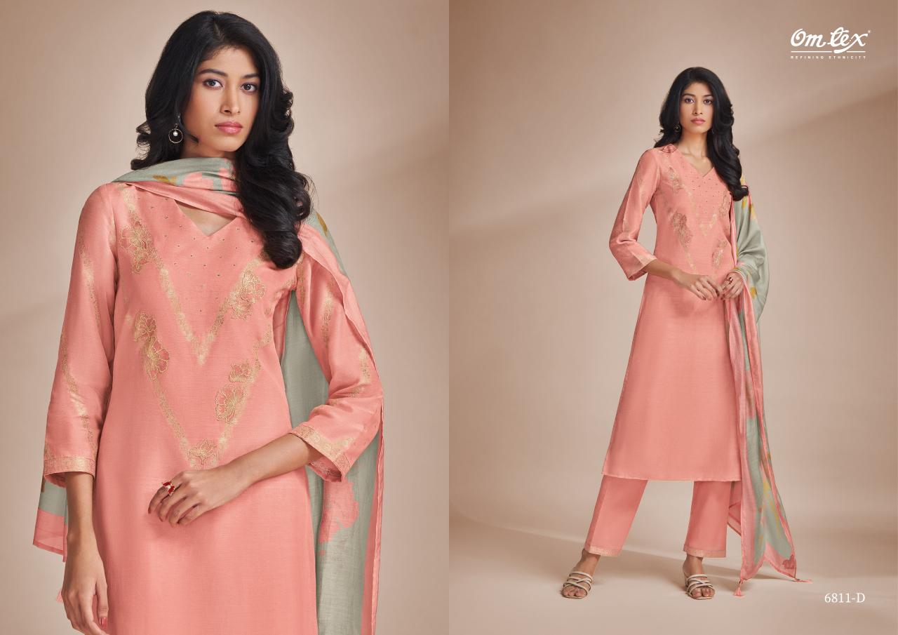 astoria by omtex linen jacquard shop trendy dress material 