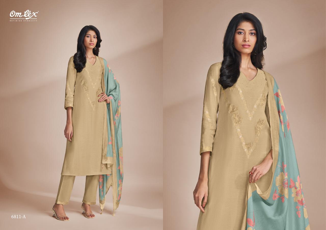 astoria by omtex linen jacquard shop trendy dress material 