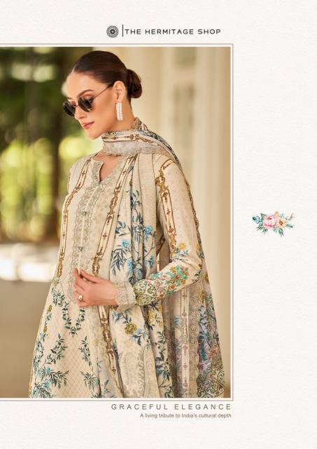 binsaeed originals by the hermitage jam satin modern pakistani suits 