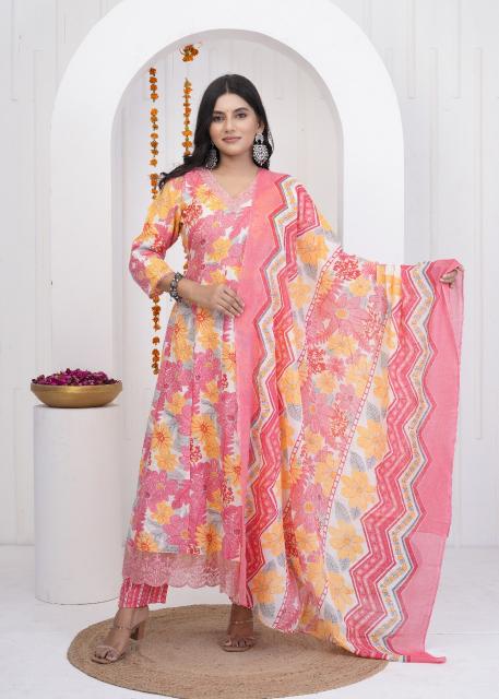 heritage anarkali 3 pc heavy work readymade suits summer 2025