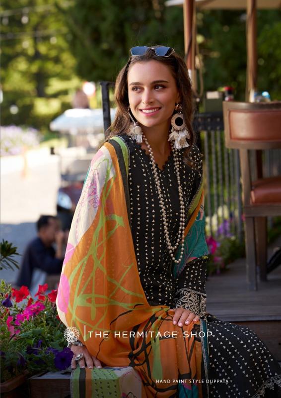 maham by the hermitage jam satin shop trendy unstitch suits  