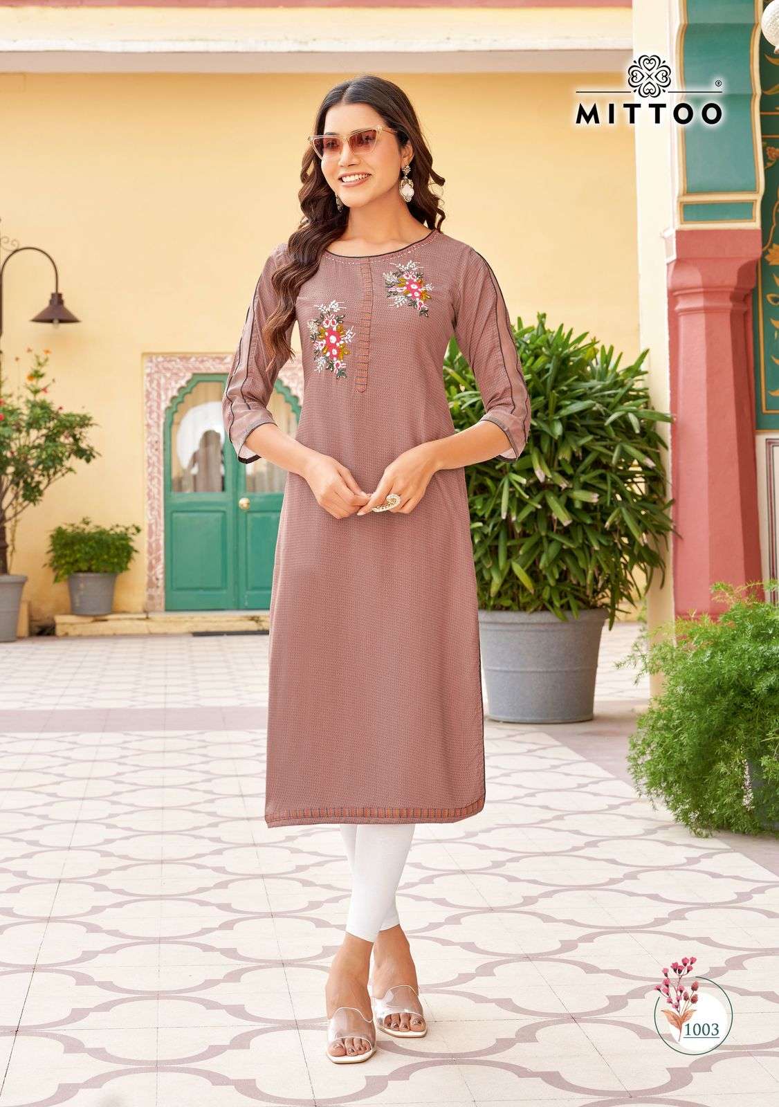 mittoo launch kalista rayon readymade daily wear long kurtis 