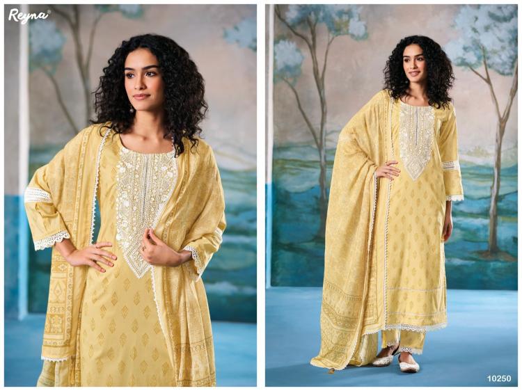 rumi by reyna cotton block print unique colors salwar suit  