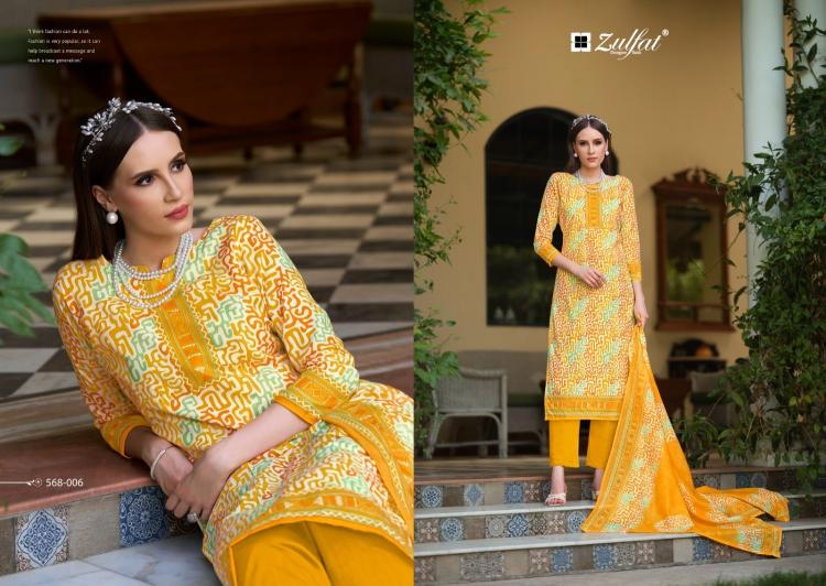 tahira by zulfat cotton readymade comfortable daily wear big size 3pcs dress