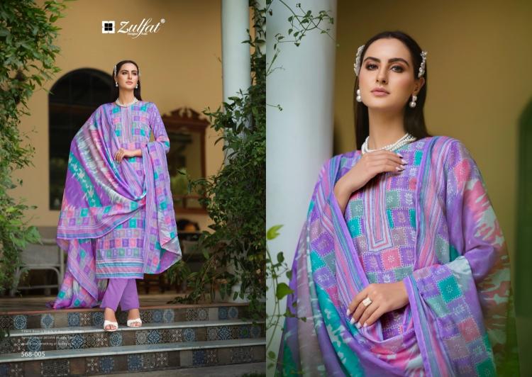 tahira by zulfat cotton readymade comfortable daily wear big size 3pcs dress