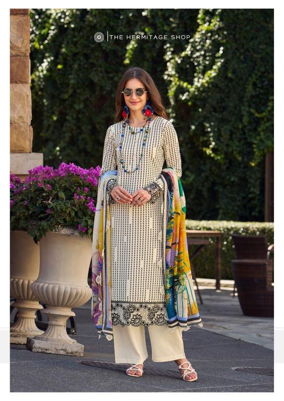 the hermitage maham jam satin readymade big size modern 3pcs dress