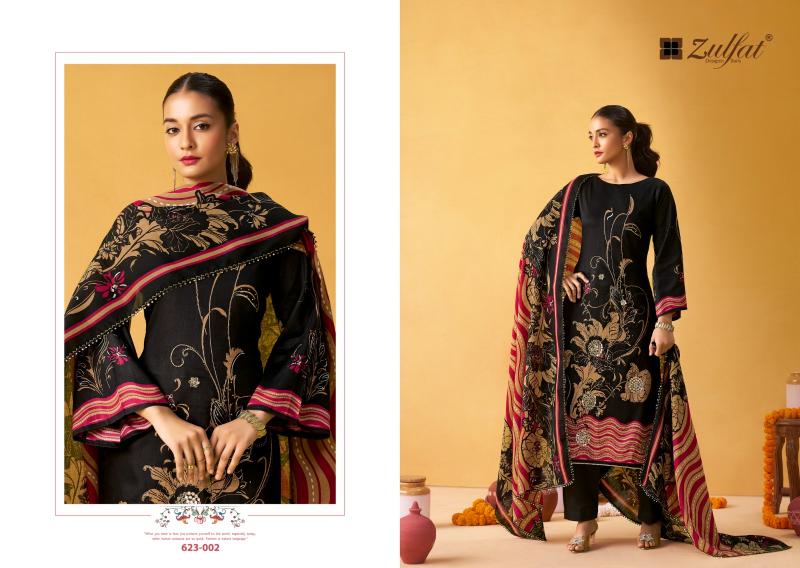 zulfat designer raabta vol 4 jam cotton full stitch big size suits for ladies 