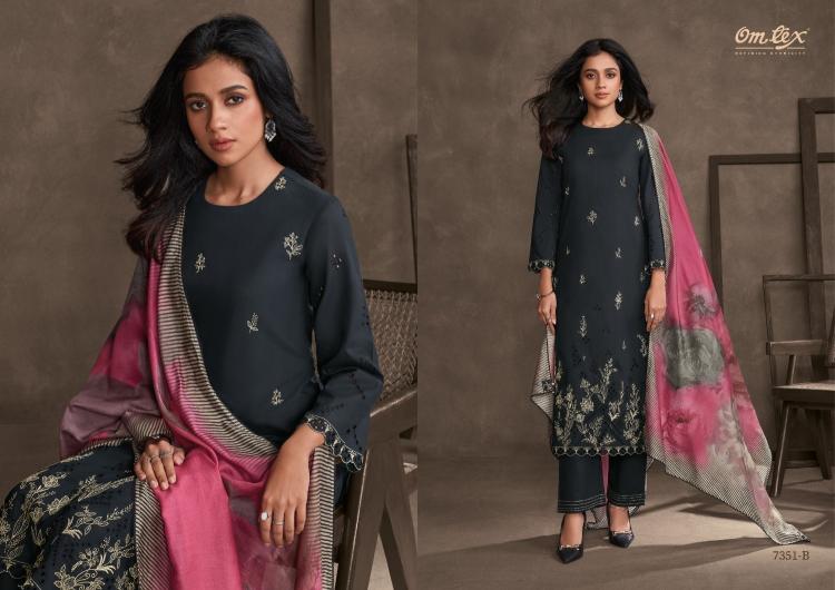 drape by omtex lawn cotton unique colors dress material 
