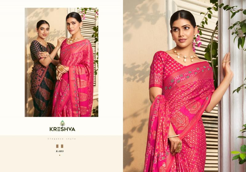 kreshva divyanka georgette party wear shop glamorous styles sarees 