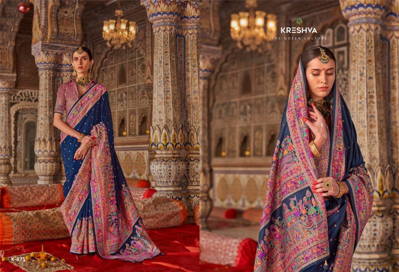 kreshva rajtilak silk party wear shop glamorous styles sarees 
