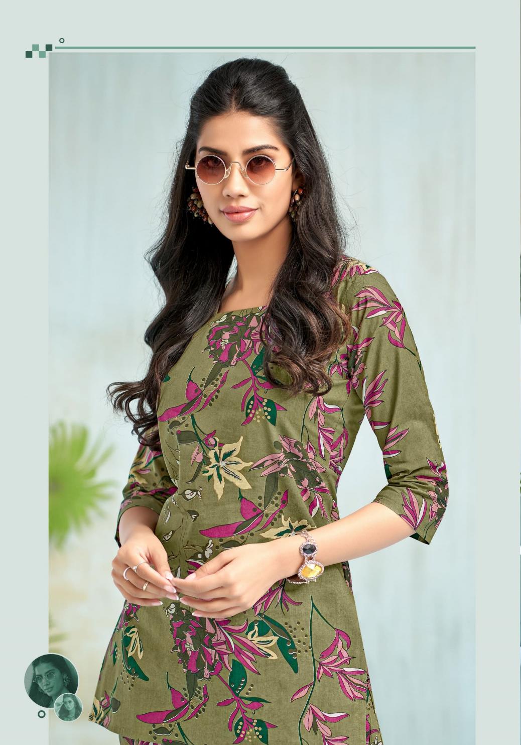 mayur creation alexa vol 5 readymade fashionable cotton cord-set online 