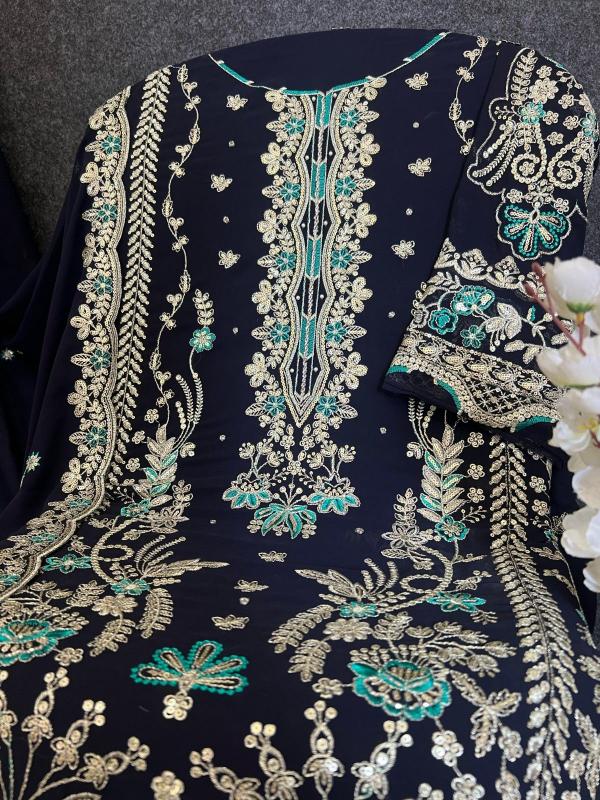 sajida designer alaya vol 4 readymade big size fox georgette pakistani dress