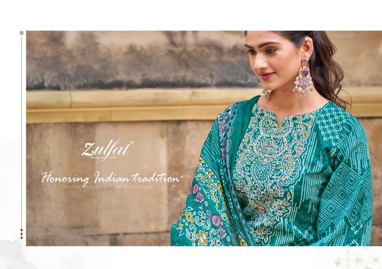 zulfat meher cotton comfortable readymade plus size 3pcs dress