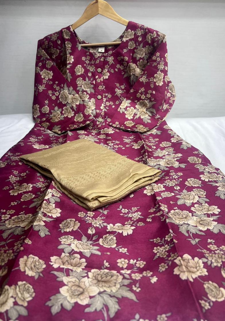 amara by the final touch r r fashion asam silk readymade big size suit for ladies 