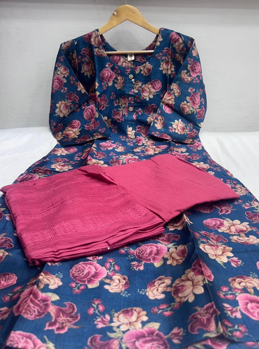 amara by the final touch r r fashion asam silk readymade big size suit for ladies 