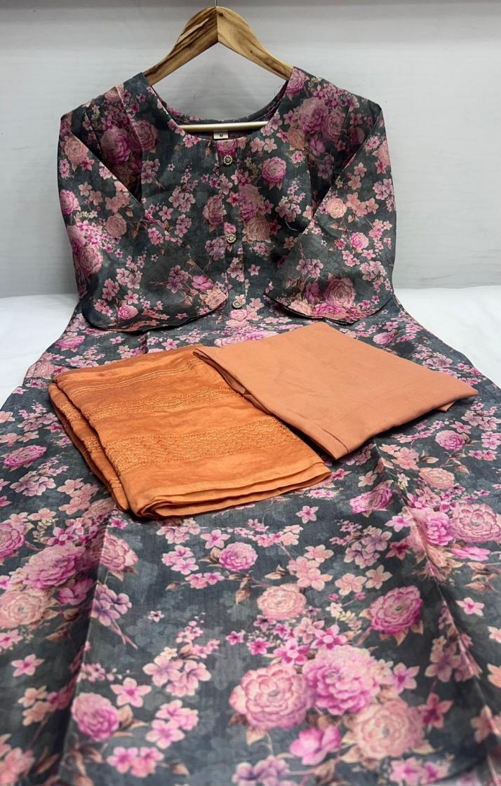 amara by the final touch r r fashion asam silk readymade big size suit for ladies 