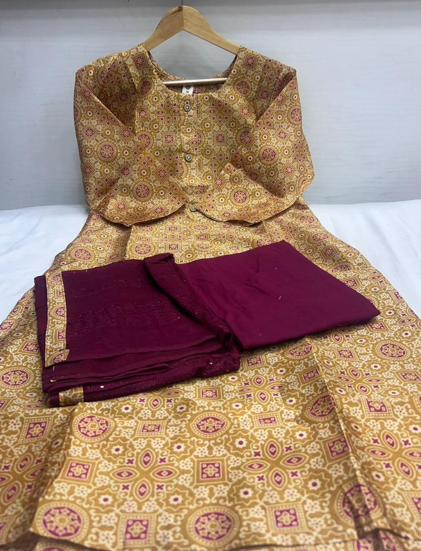 amara by the final touch r r fashion asam silk readymade big size suit for ladies 