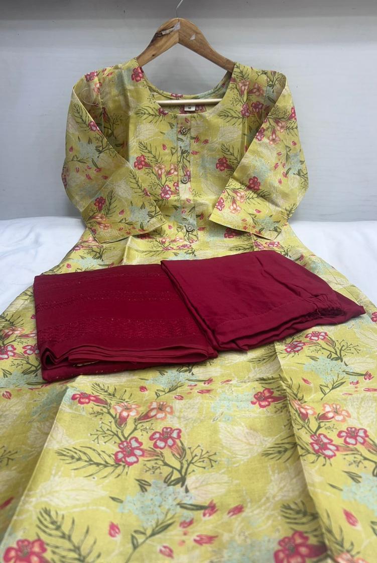 amara by the final touch r r fashion asam silk readymade big size suit for ladies 