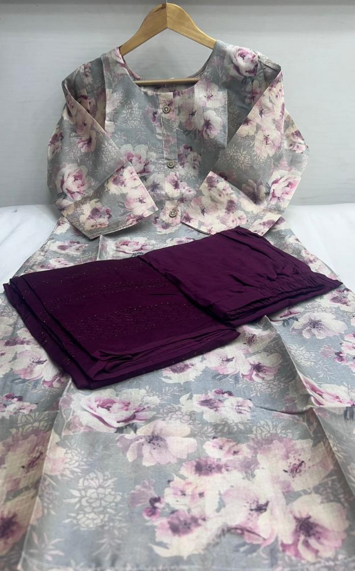 amara by the final touch r r fashion asam silk readymade big size suit for ladies 