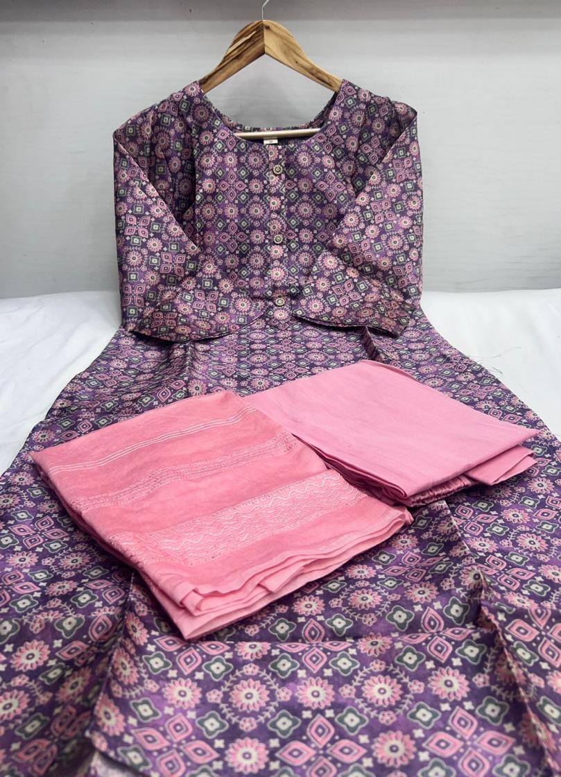 amara by the final touch r r fashion asam silk readymade big size suit for ladies 