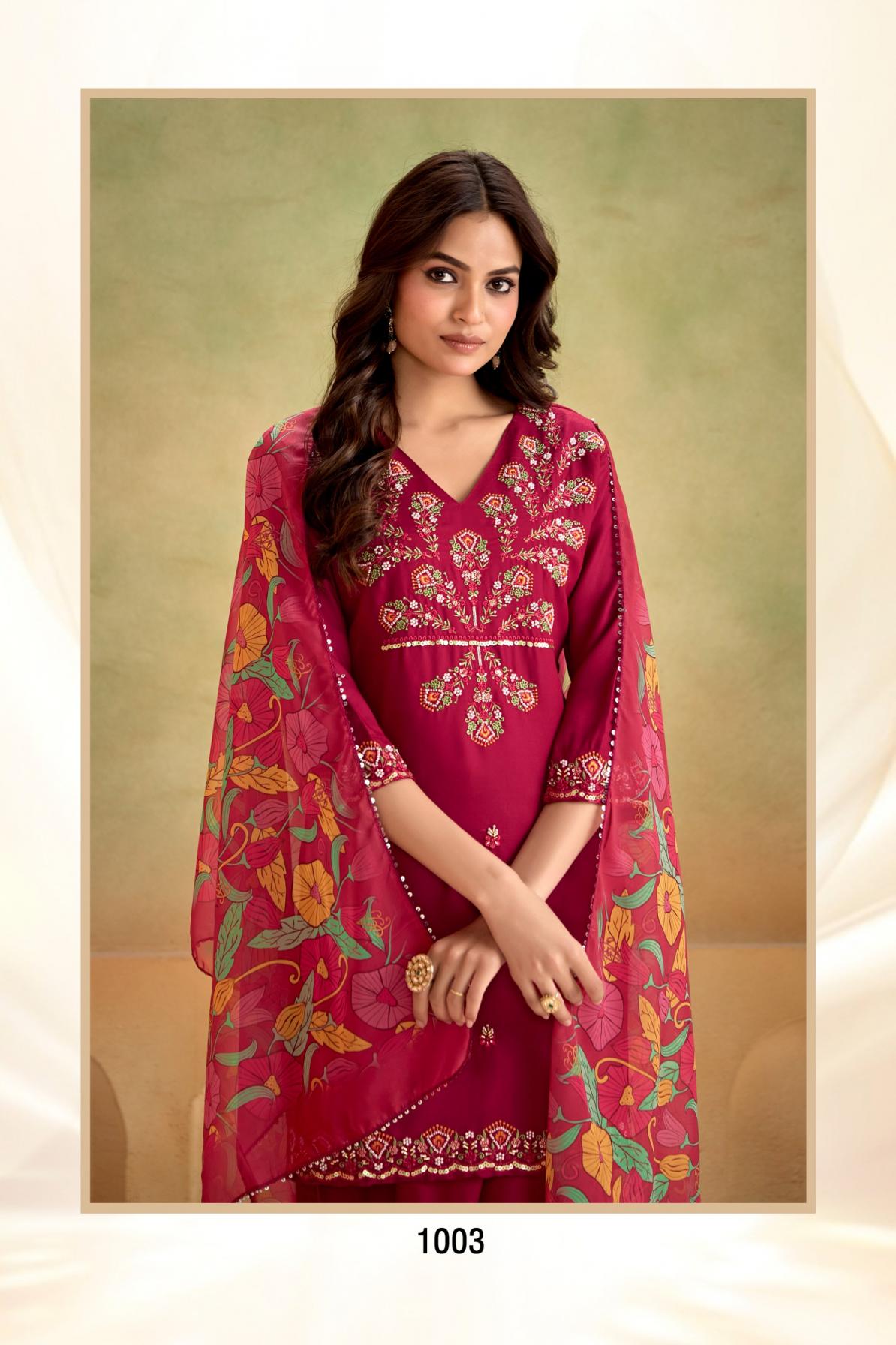 artridhs gaji silks readymade handwork shop trendy combo plazzo suits 