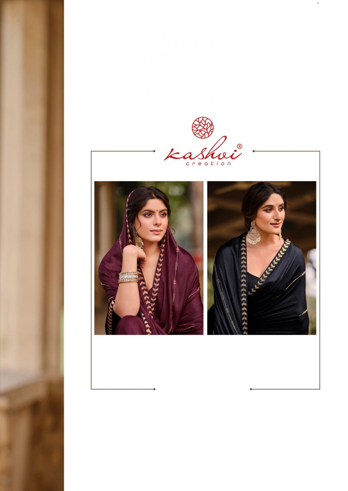 kashvi creation platinum vol 8 silk shop trendy sarees online at affordable prices