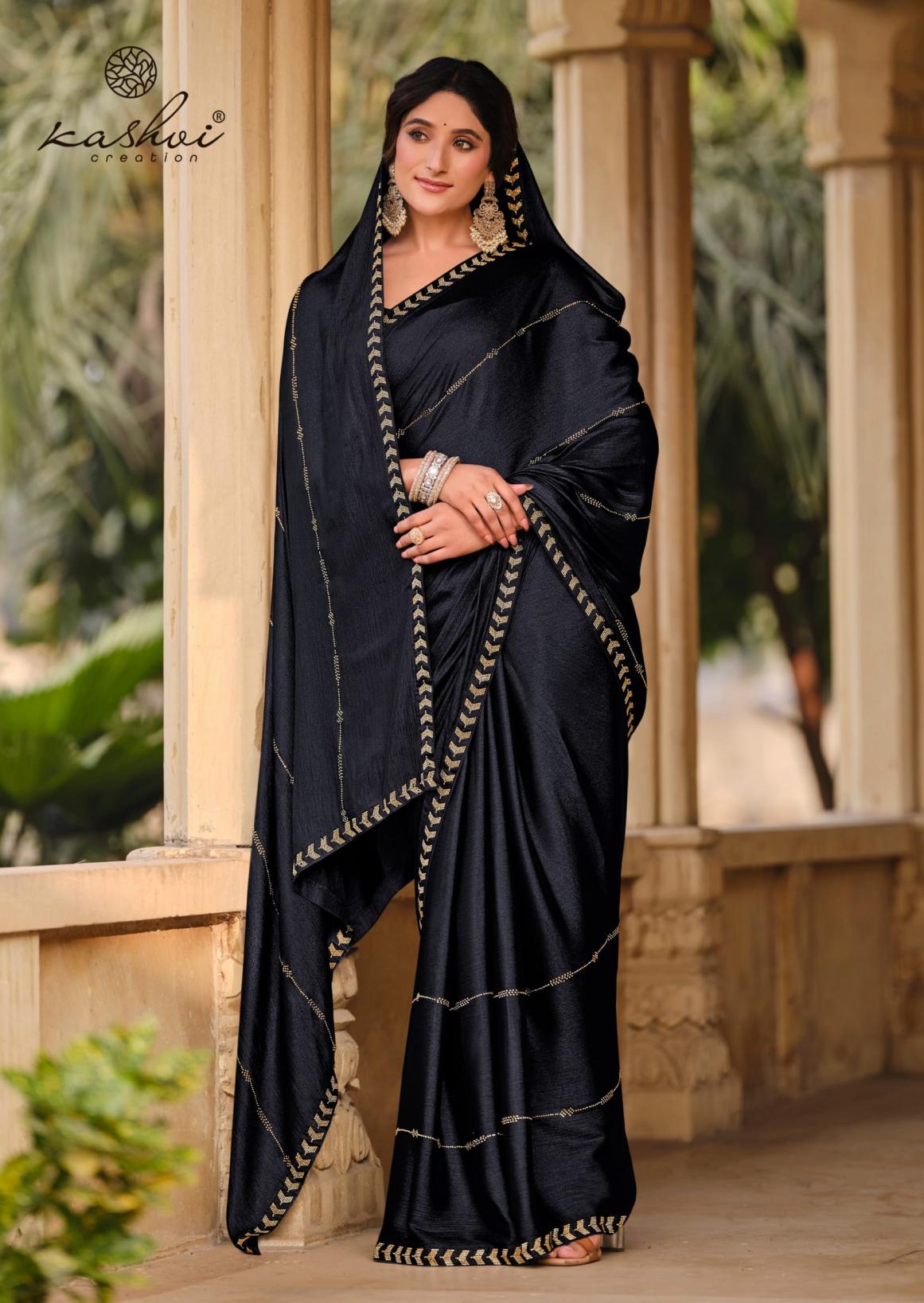 kashvi creation platinum vol 8 silk shop trendy sarees online at affordable prices