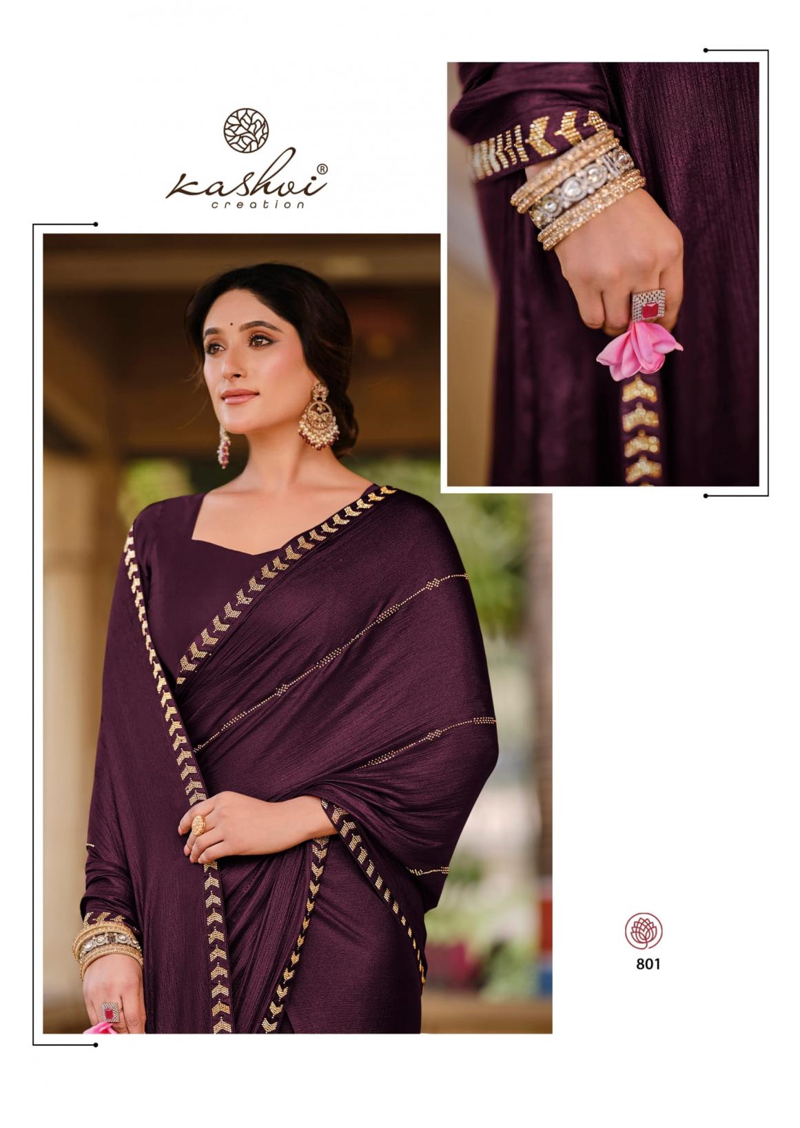 kashvi creation platinum vol 8 silk shop trendy sarees online at affordable prices