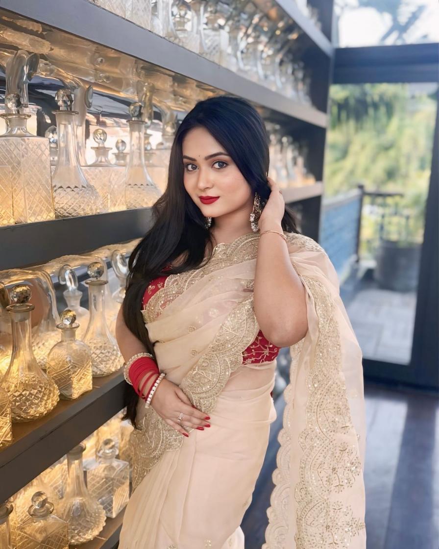 kc 834 organza sequence work traditional saree for womens 