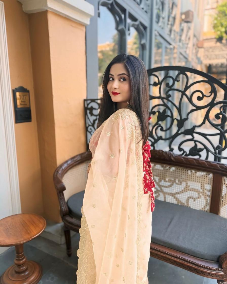 kc 834 organza sequence work traditional saree for womens 