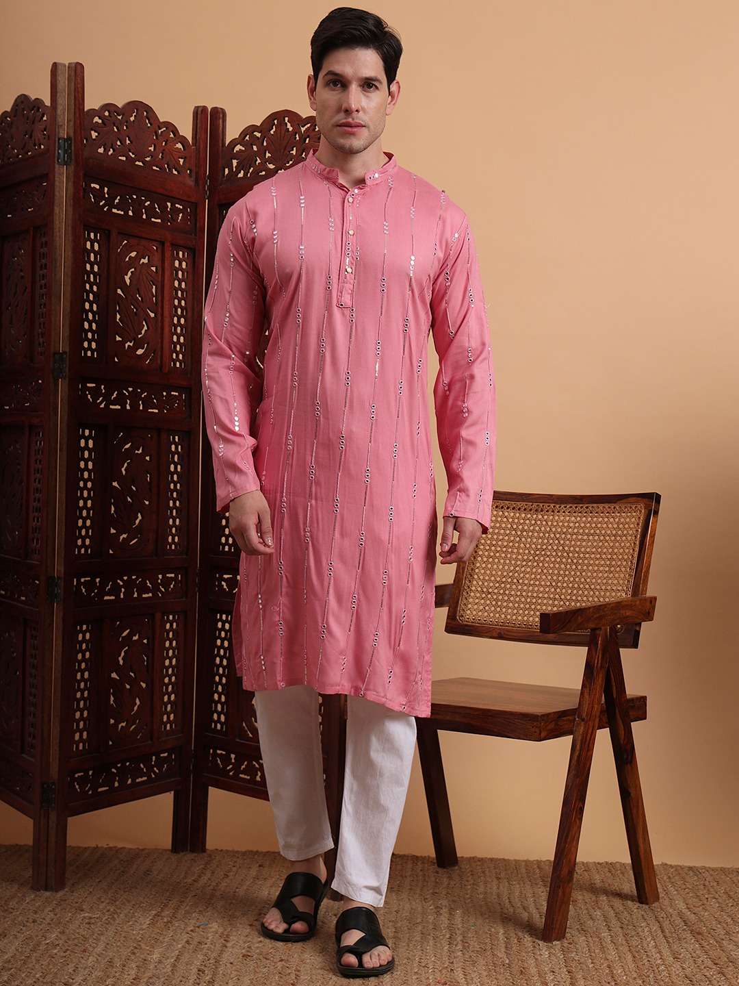 killer vol 6 rayon shop trendy fully stitch chikankari work kurta for mens 