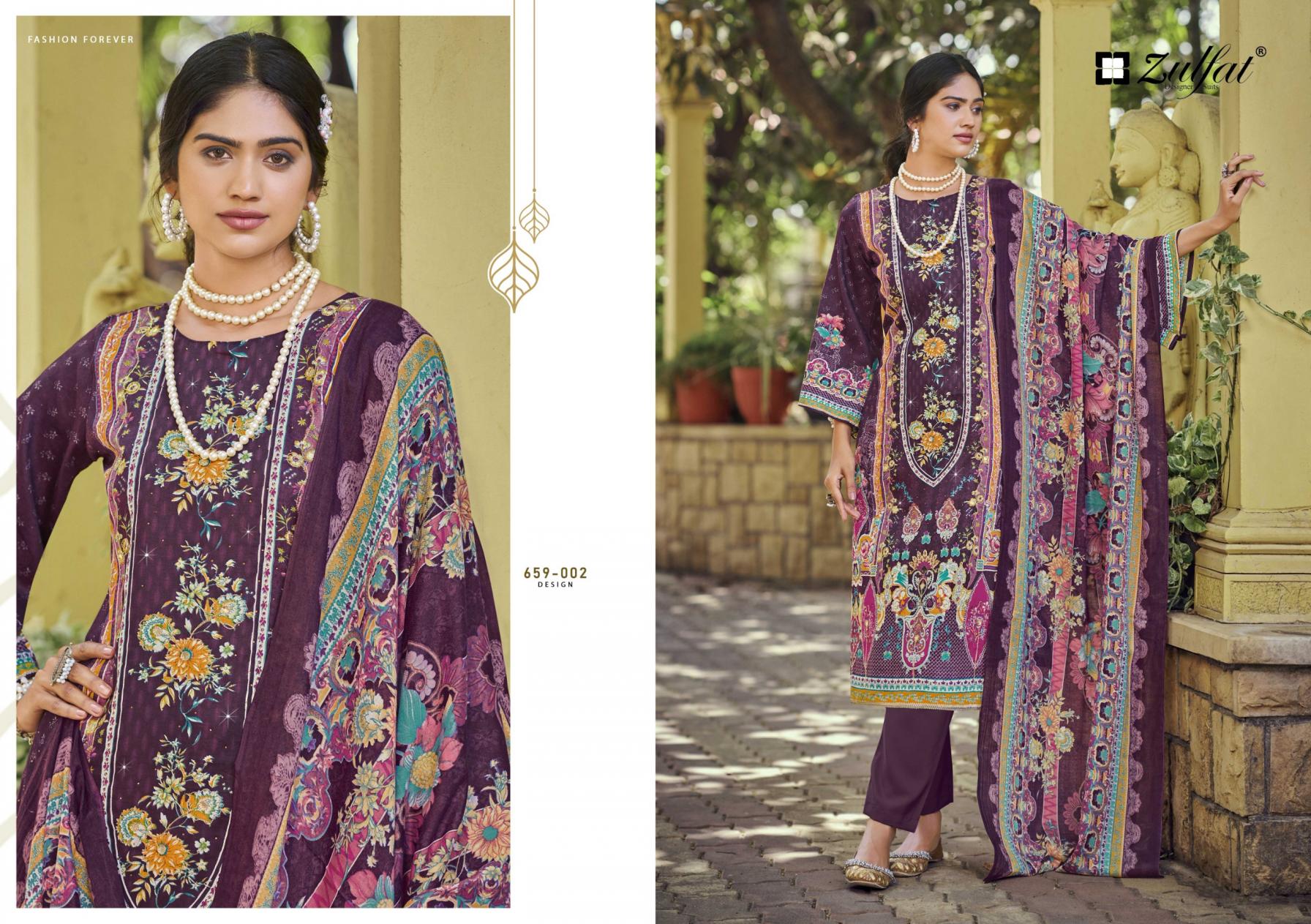 raabta vol 7 by zulfat designer jam cotton readymade big size pakistani suit for womens 