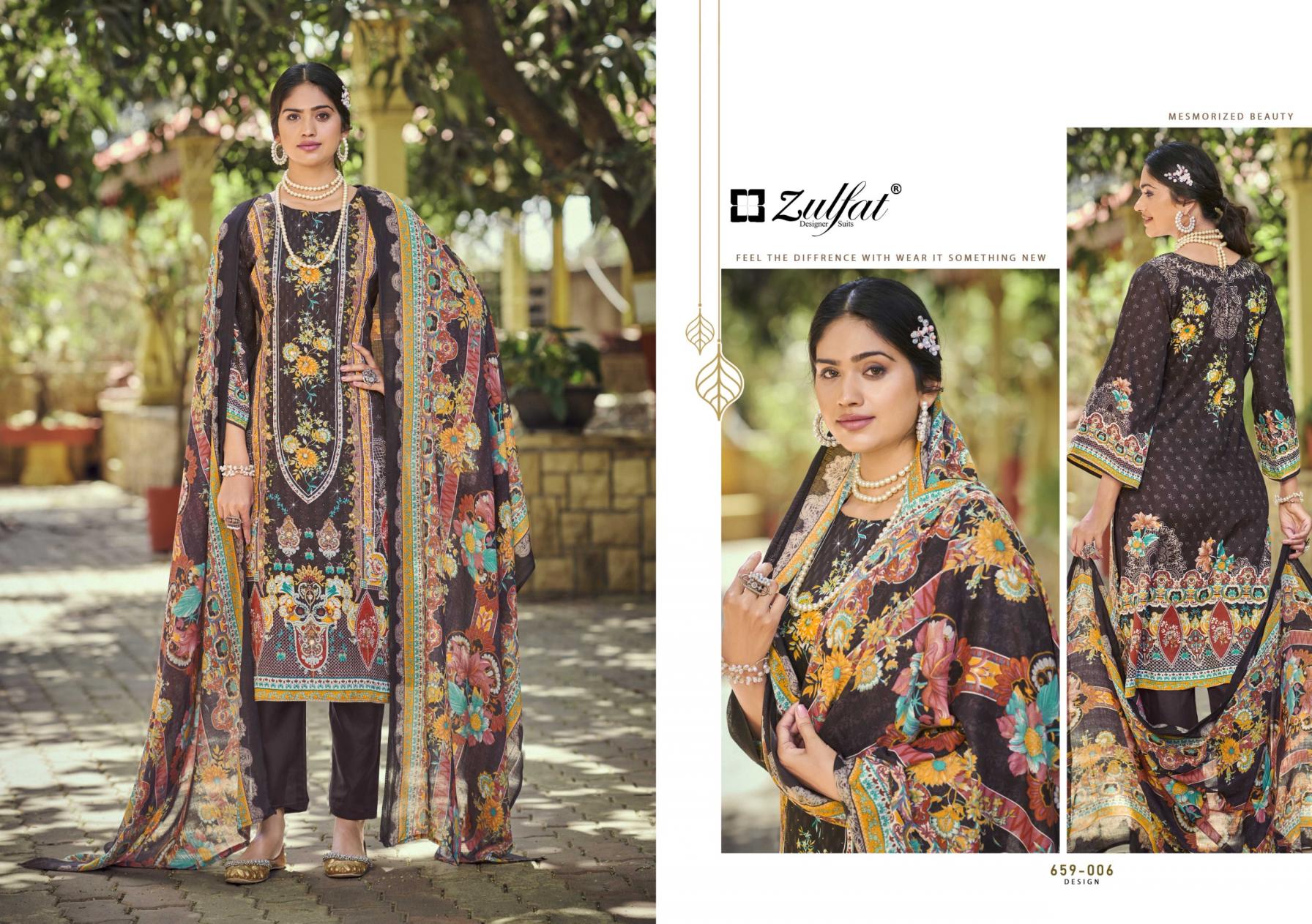 raabta vol 7 by zulfat designer jam cotton readymade big size pakistani suit for womens 