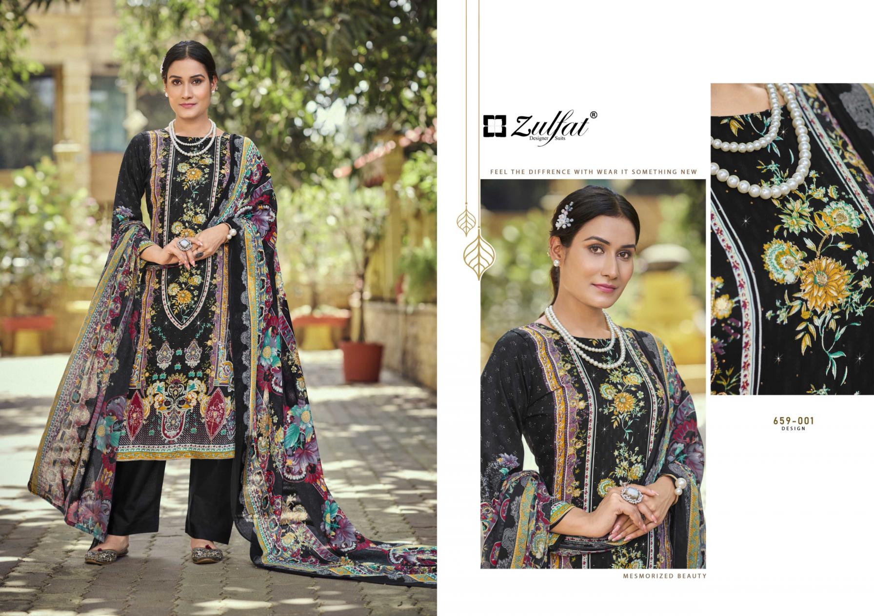 raabta vol 7 by zulfat designer jam cotton readymade big size pakistani suit for womens 