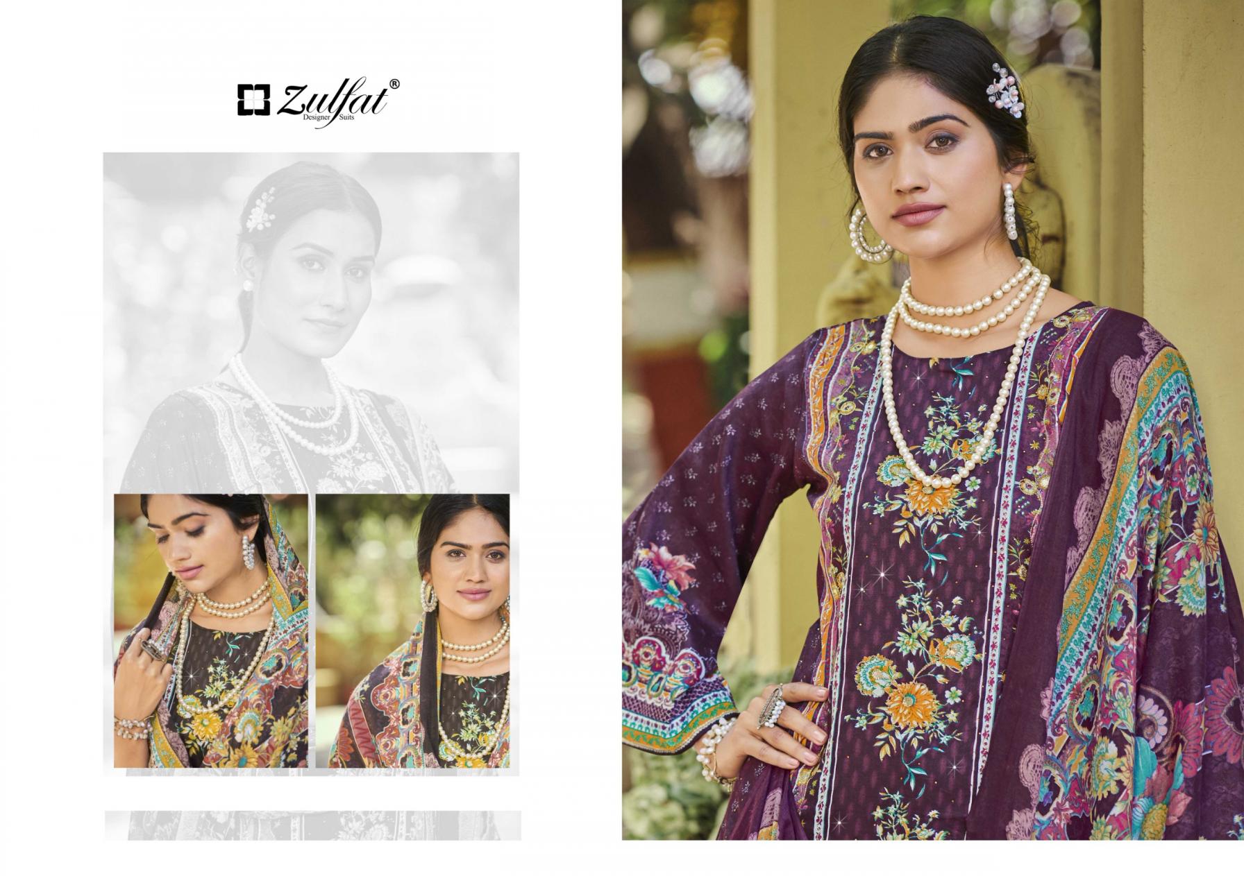 raabta vol 7 by zulfat designer jam cotton readymade big size pakistani suit for womens 