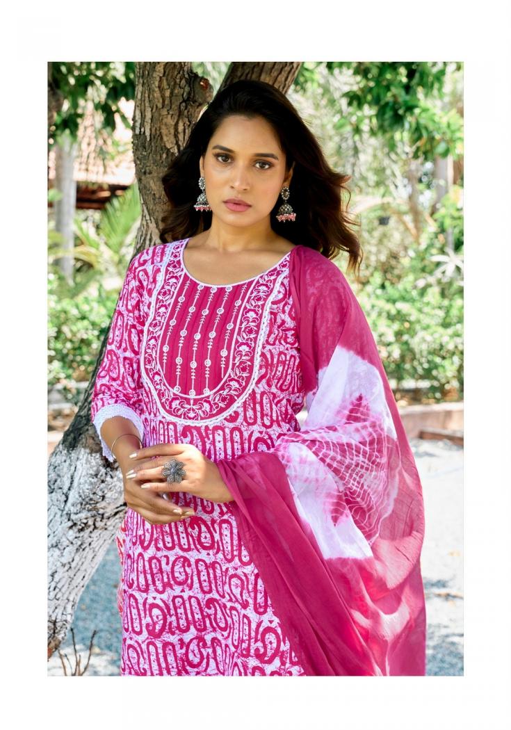 vaniska colourpix cotton culture vol 1 fully stitch cotton casual big size suit for womens 