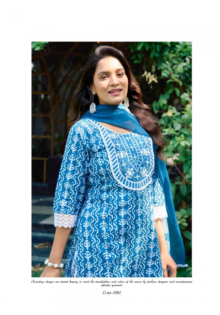 vaniska colourpix cotton culture vol 1 fully stitch cotton casual big size suit for womens 