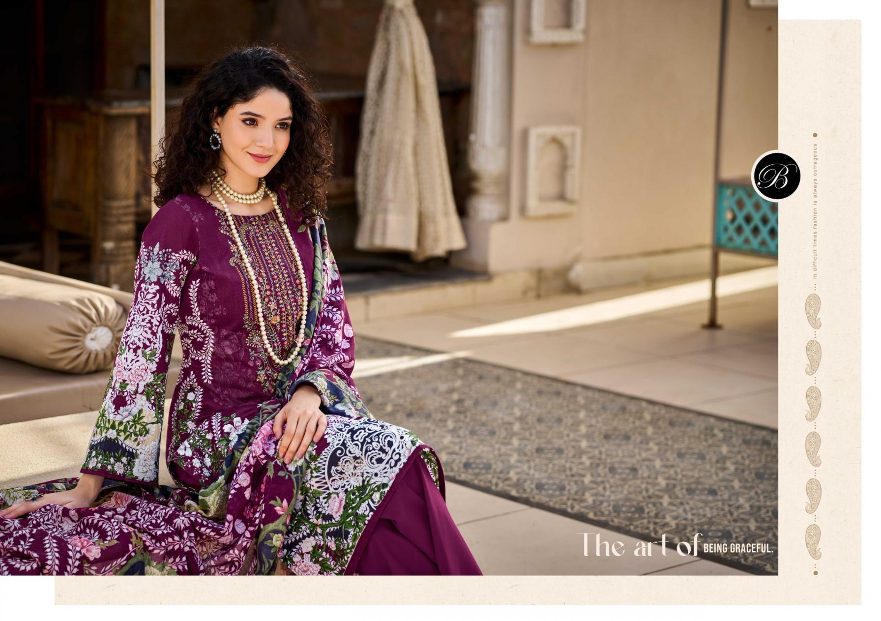 belliza designer naira vol 110 readymade plus size pakistani suit for womens 