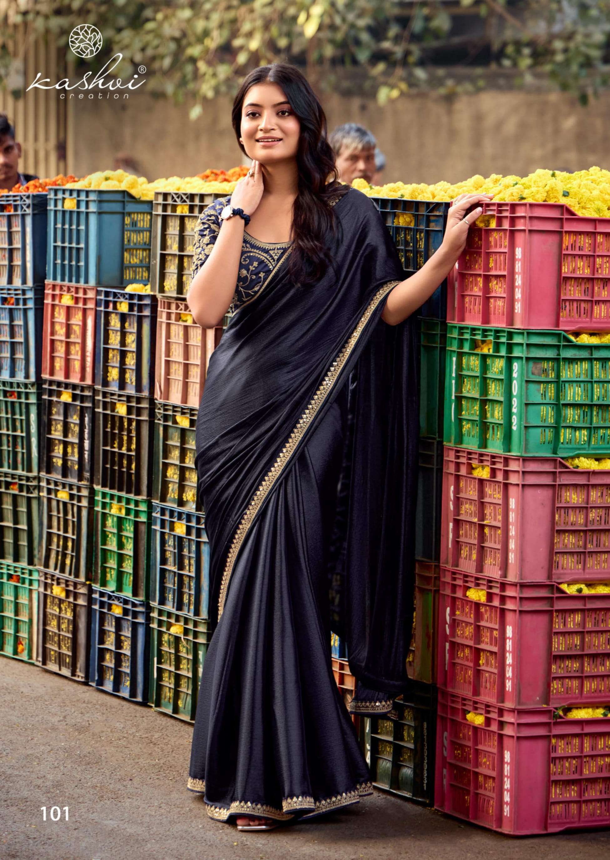 heritage vol 1 by kashvi creation soft silk elegant style sarees 