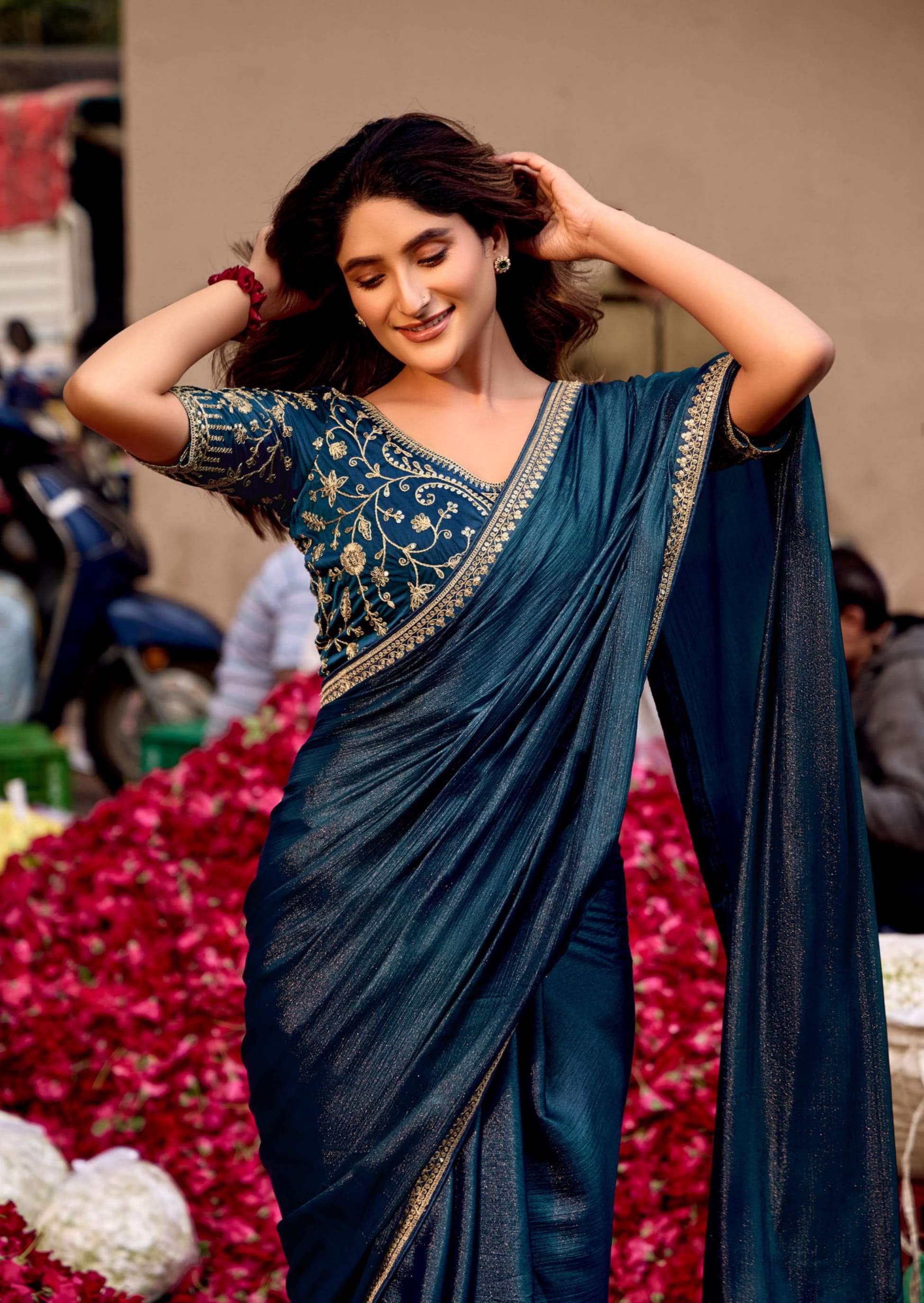 heritage vol 1 by kashvi creation soft silk elegant style sarees 