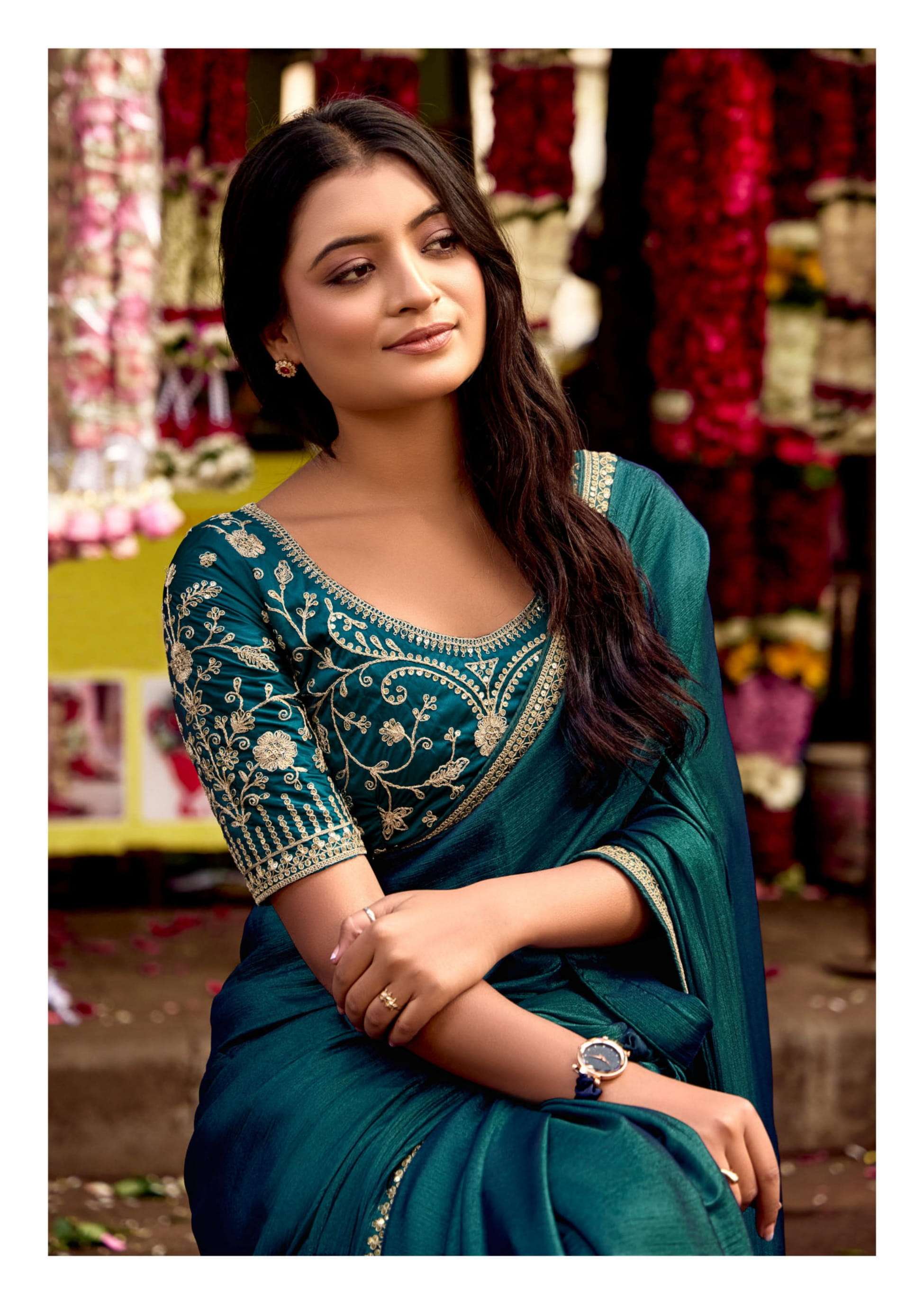 heritage vol 1 by kashvi creation soft silk elegant style sarees 